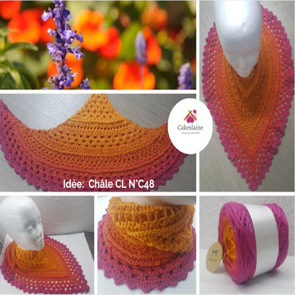 Produit Cake Pelote de laine ref: CL N°C48